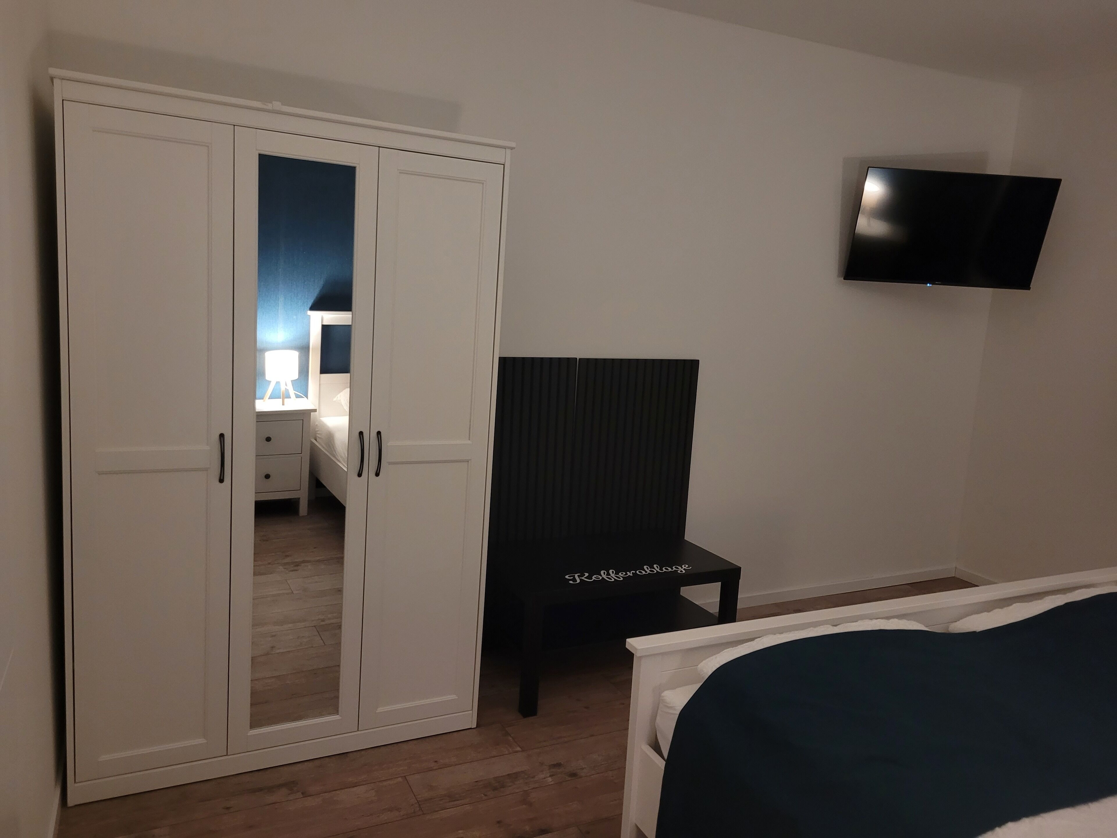 1 Schlafzimmer, Reisekinderbett, kostenloses WLAN, Bettwäsche