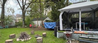 Sunrise room. Wake up to the sun and birds singing in the heart of Toronto