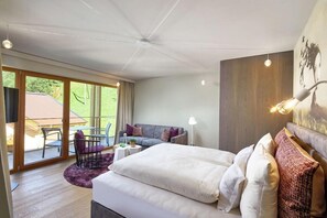 Living area - Alpin Lodge das Zillergrund (Mayrhofen)