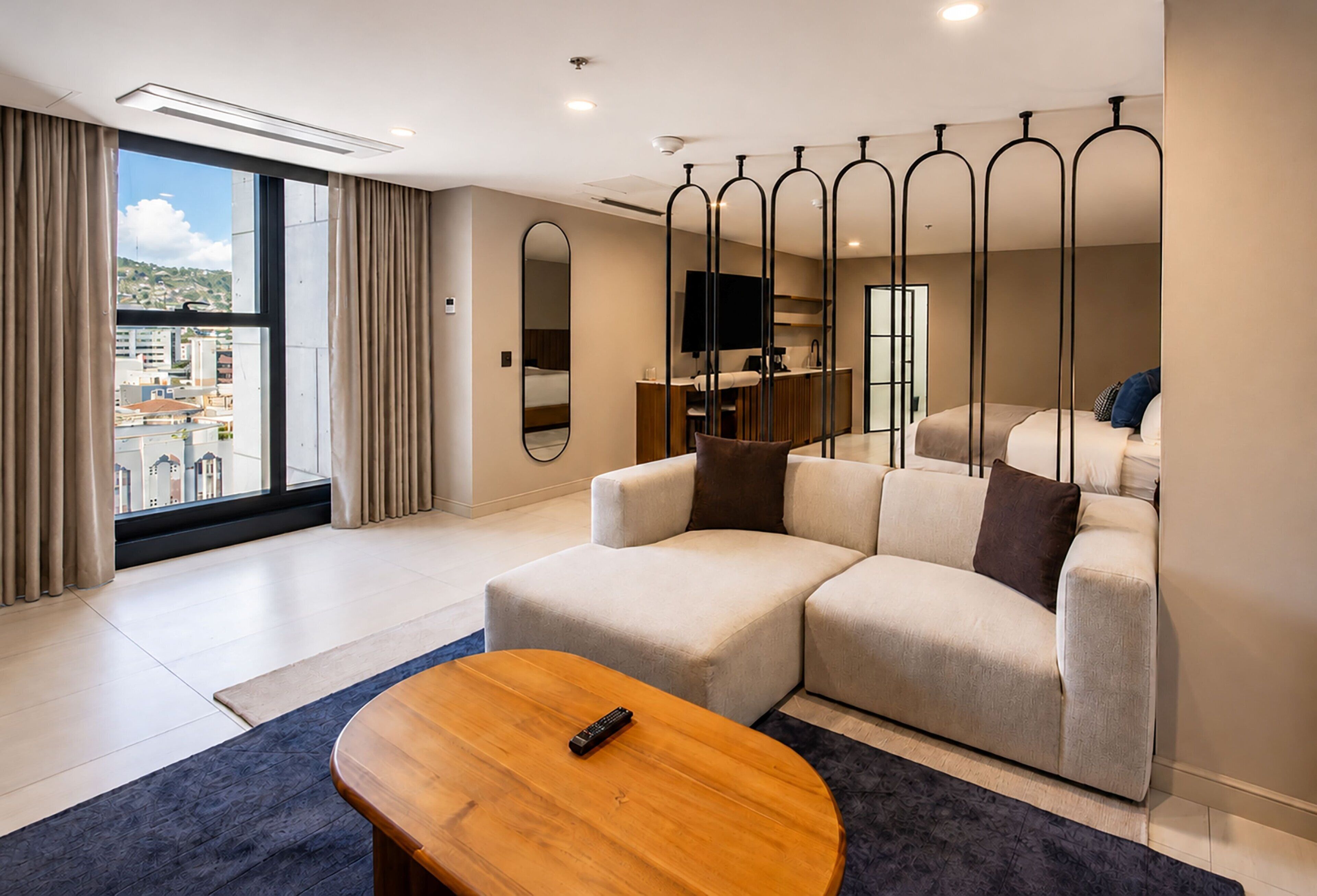 Premium bedding, minibar, in-room safe, desk