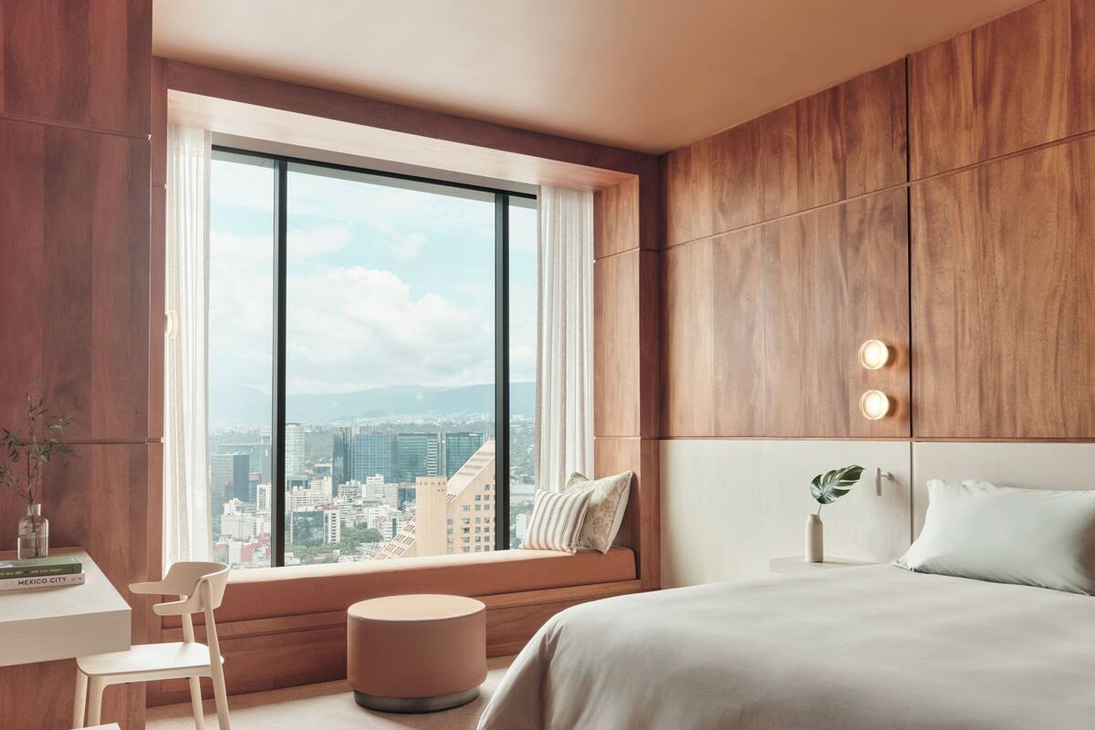 Premium bedding, down duvets, Select Comfort beds, minibar