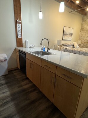 Bathroom - Historic Warehouse converted into Cozy Boutique Loft 305 (Fargo)