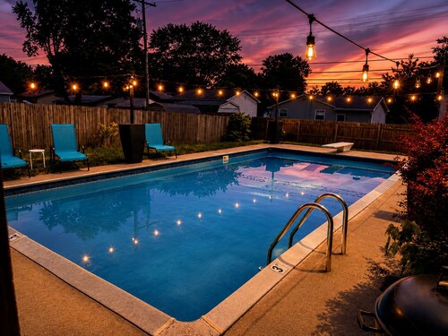 Private Heated Pool • Hot Tub • Fenced Yard