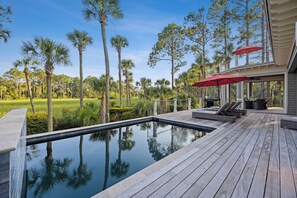 Pool - AMAZING Marsh-view Kiawah Island home with 5 BDs, private pool! (Kiawah Island)