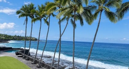 Kona Magic Sands 314-Ocean Front Corner Penthouse-Next to Magic Sands Beach 🏖️ 🏄