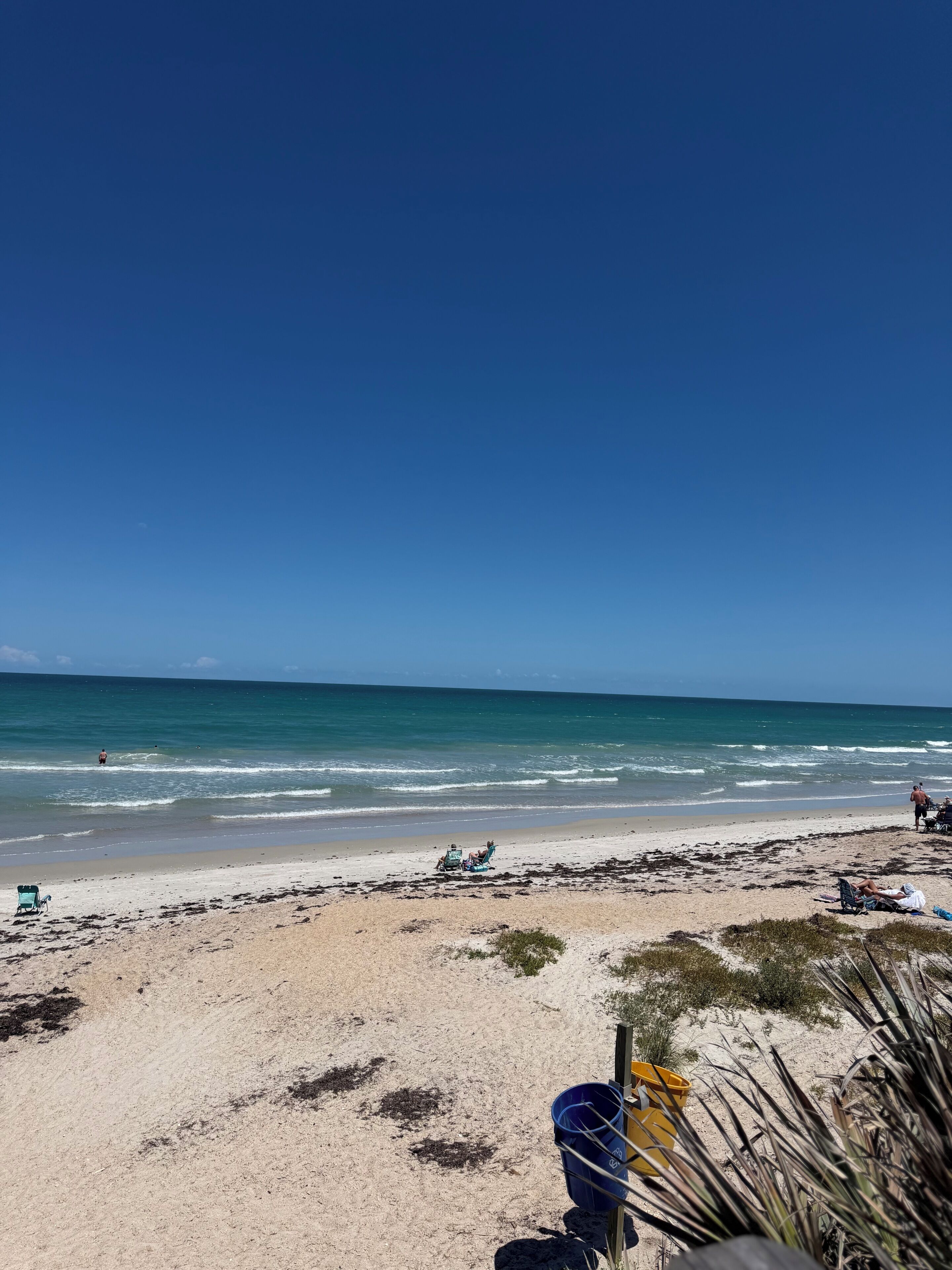 Liegestühle, Strandtücher