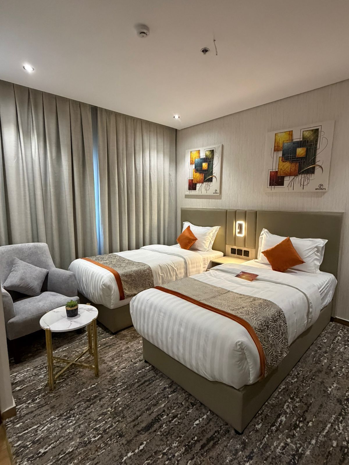 Twin Room | In-room safe, blackout curtains, iron/ironing board, free WiFi