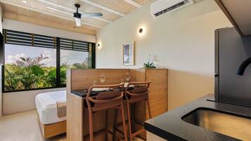 Design Studio | In-room safe, individually decorated, individually furnished