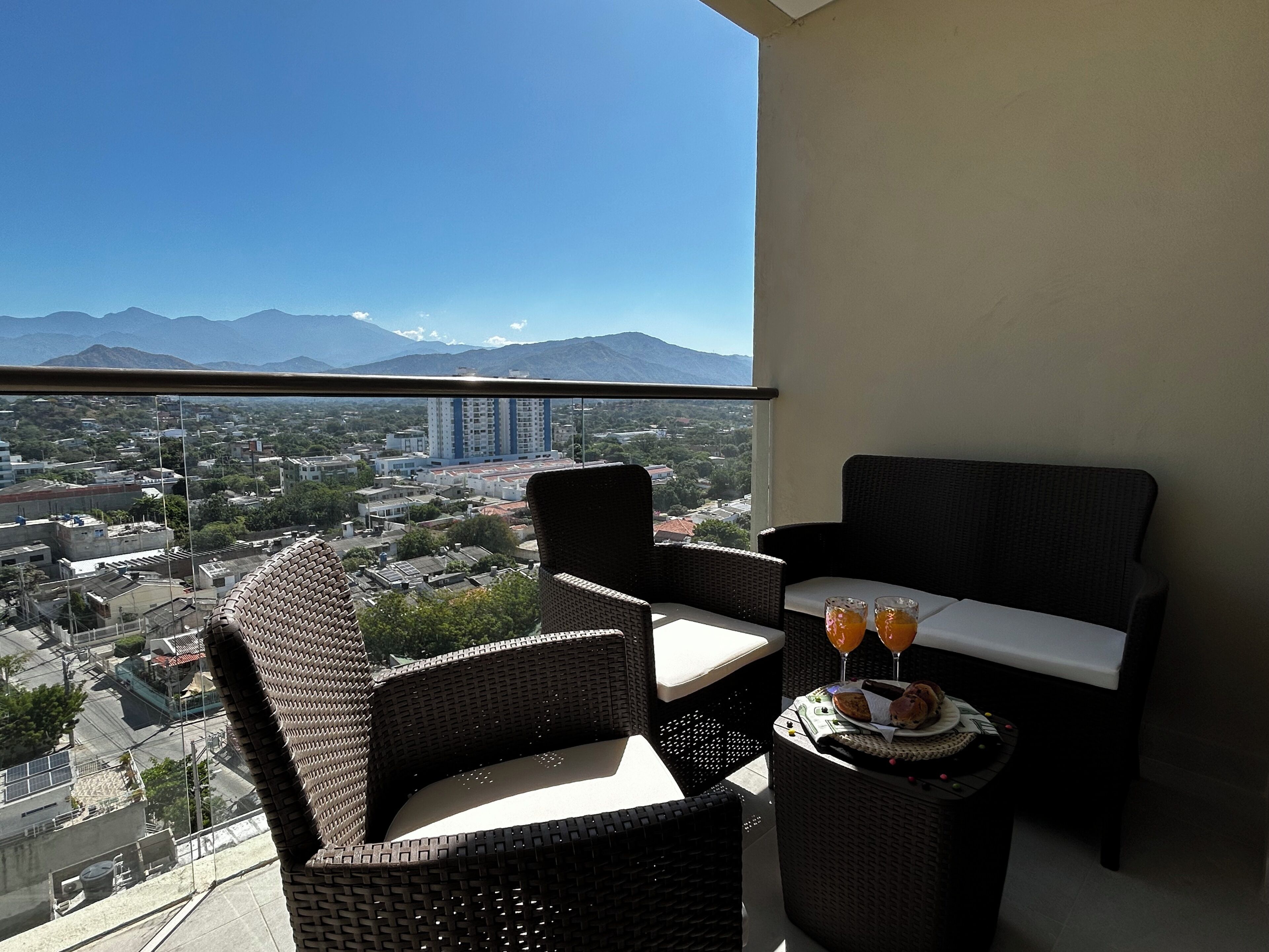 Apartment, City View | Balcony view