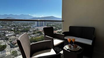Apartment, City View | Balcony view