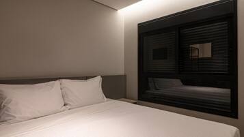 Wi-Fi de cortesia, roupa de cama