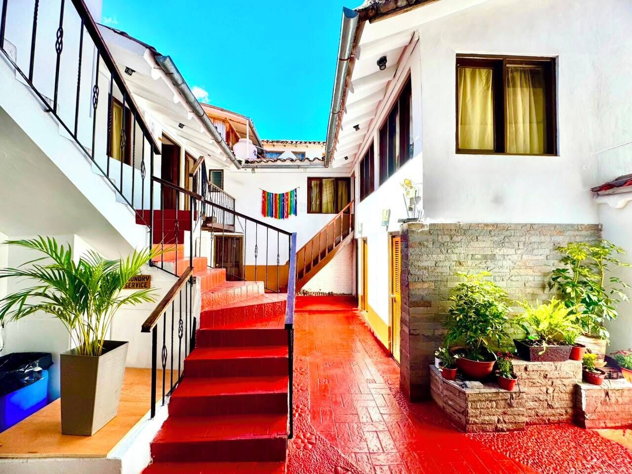 Habitación triple | Terraza o patio