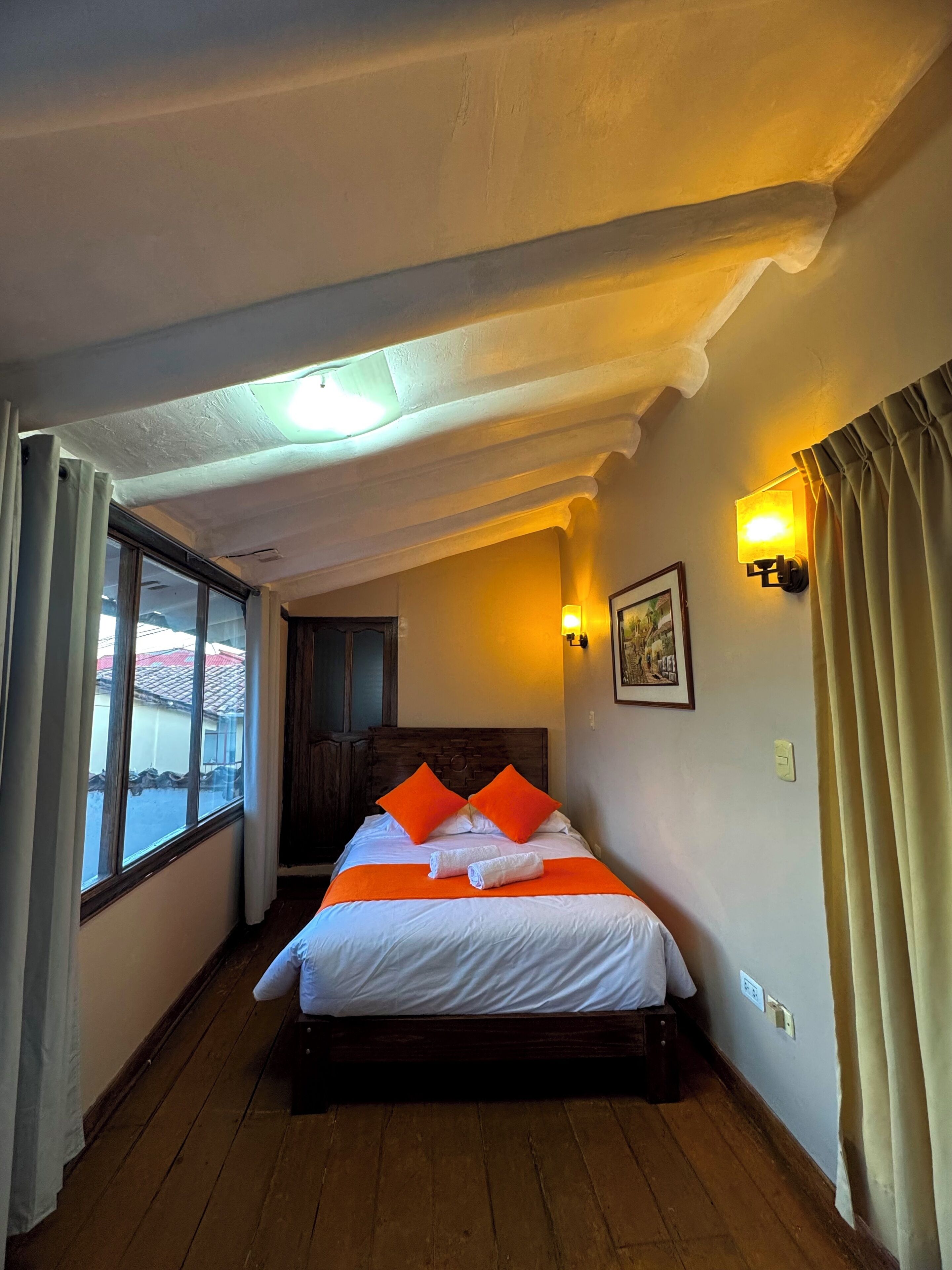 Chambre Double ou avec lits jumeaux, 1 grand lit | Wi-Fi gratuit