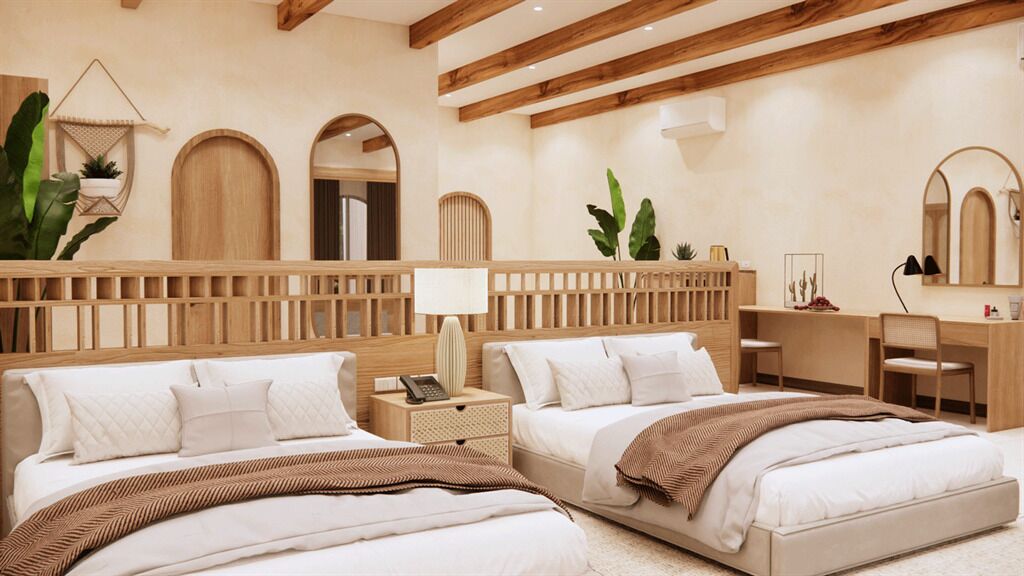 Habitación estándar, vista al mar | Ropa de cama hipoalergénica y wifi gratis 