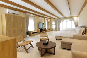 Family Room, Beach View | Living area - Costa Solana Resort Managed by HII (Pagbilao)