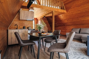 Family Chalet, Courtyard View | Private kitchen