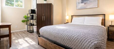 1 bedroom, iron/ironing board, free WiFi, bed sheets