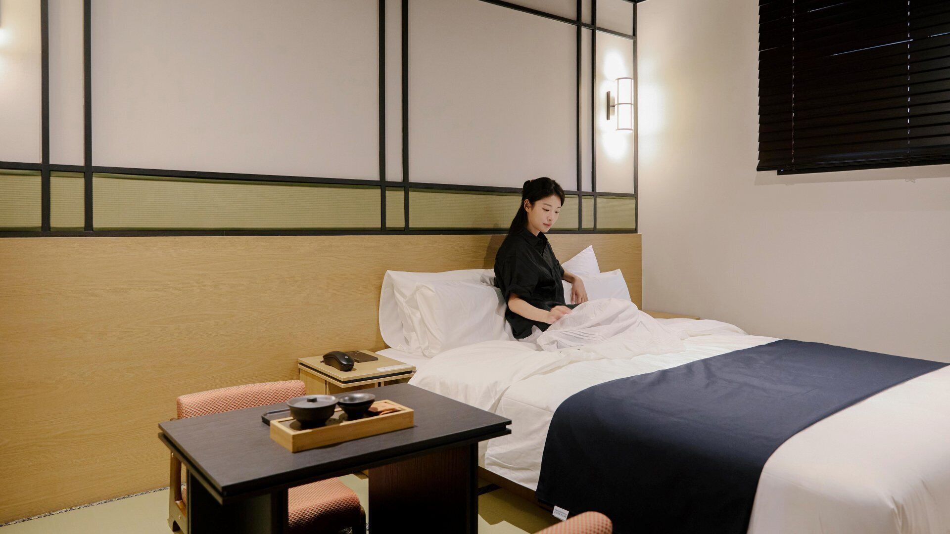 Kamar Standar | Wi-Fi gratis dan seprai linen