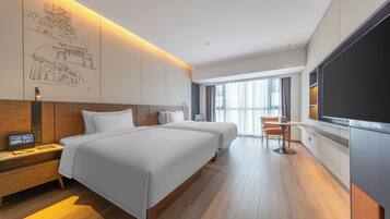 Executive Double Room | Premium bedding, in-room safe, blackout curtains, soundproofing