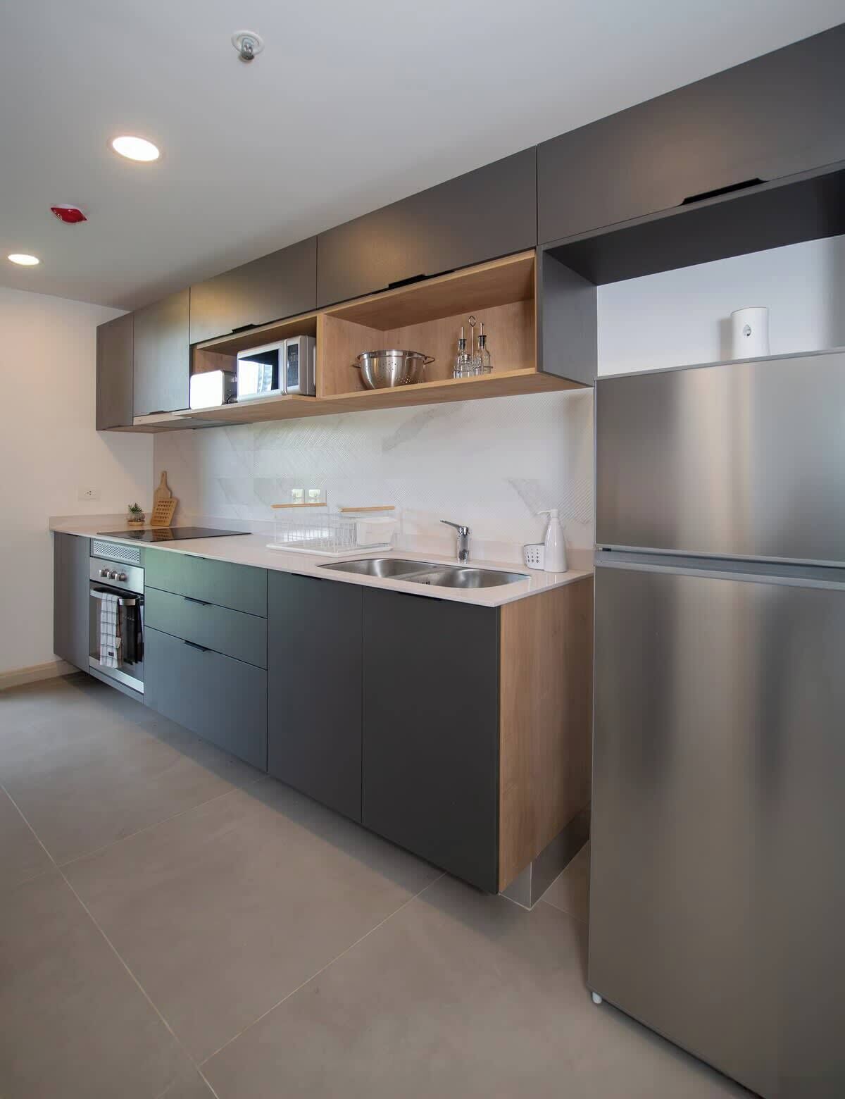 Apartamento, 2 quartos, vista para a cidade | Cozinha privada