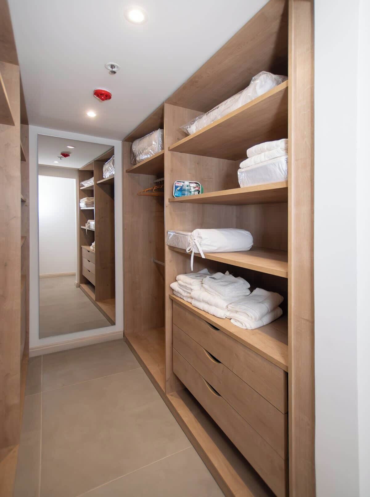 Apartemen, 2 kamar tidur, pemandangan kota | Interior