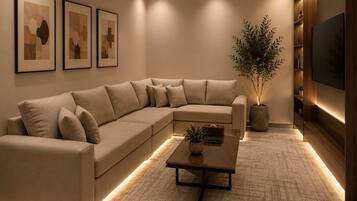 Luxury Suite, Multiple Beds | Living area