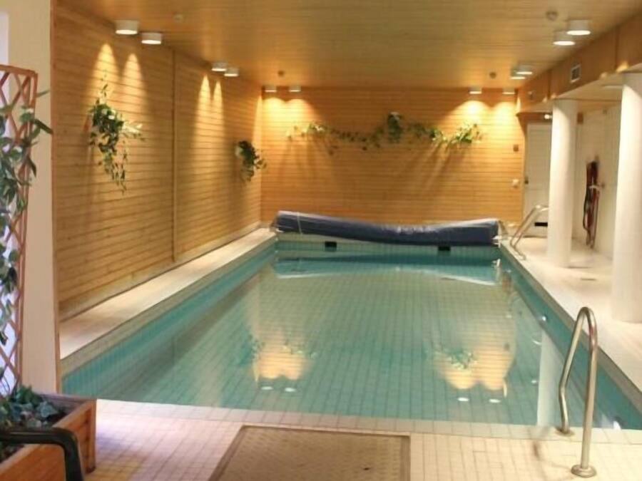 Indoor pool, seasonal outdoor pool