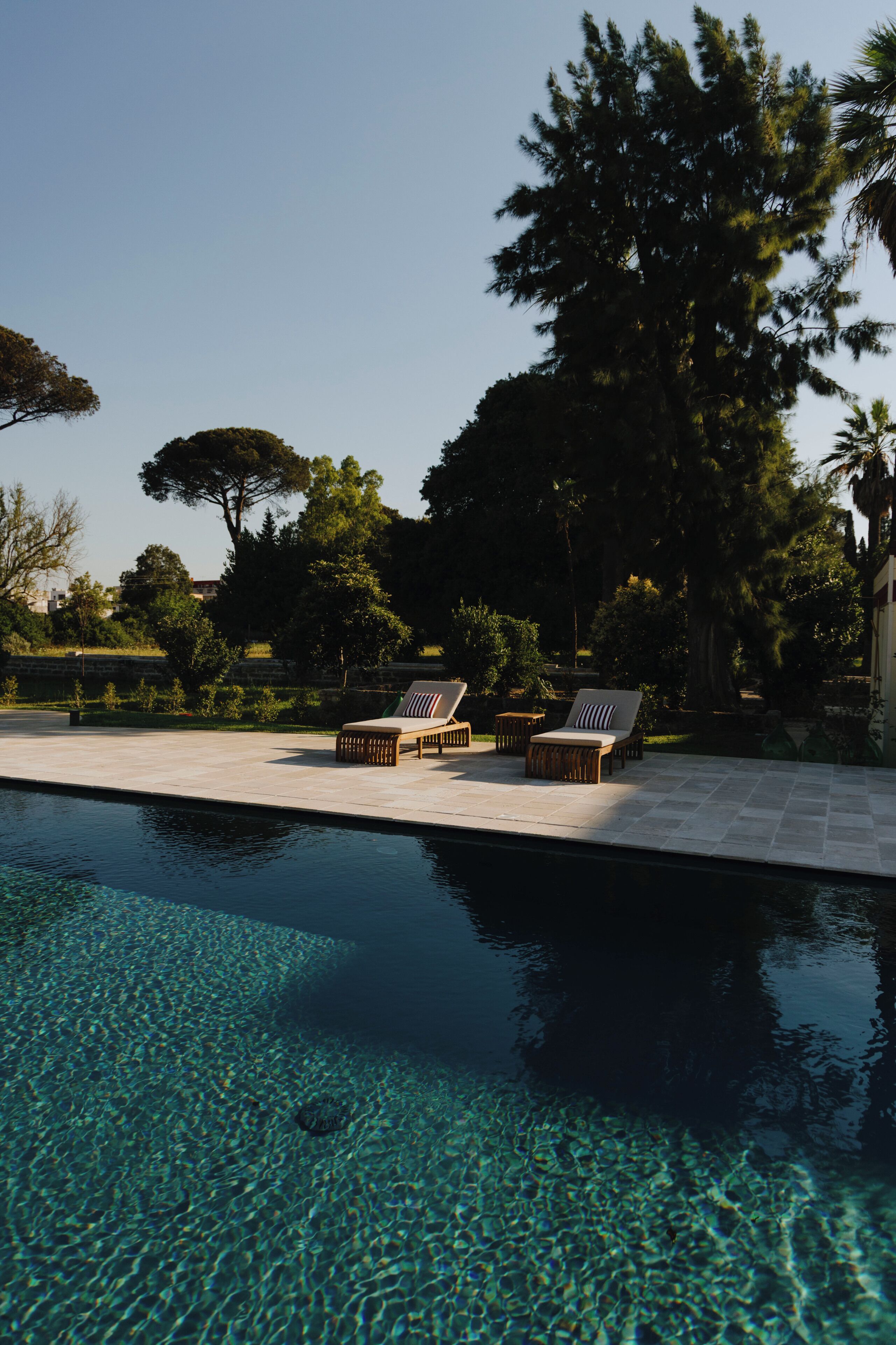 Seasonal outdoor pool