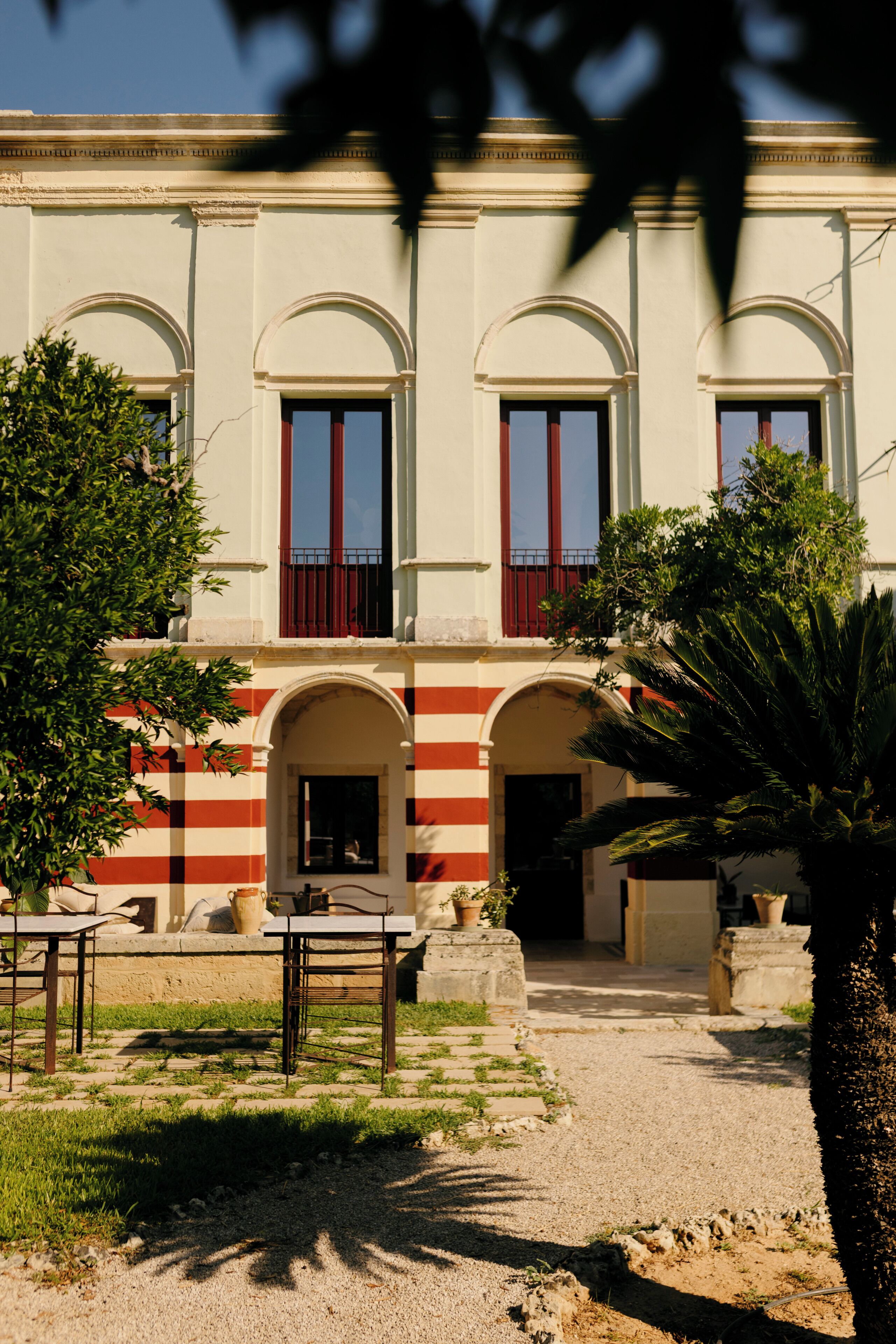 Facciata della struttura