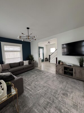 Living area - Modern home near SUNY Oneonta & Hartwick College (Oneonta)