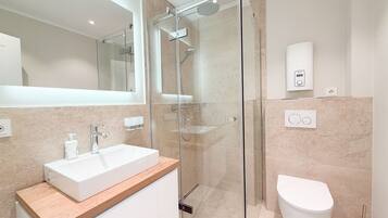 Shower, soap