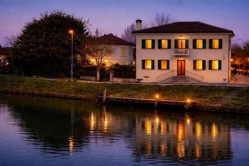 « Villa Venezia » : Villa historique sur la Brenta entre Venise et Padoue