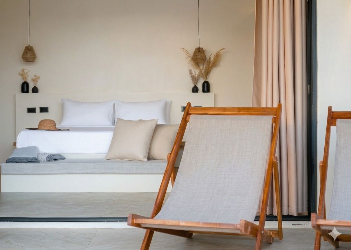 Studio Suite, Private Pool, Garden View | In-room safe, laptop workspace, blackout drapes, iron/ironing board