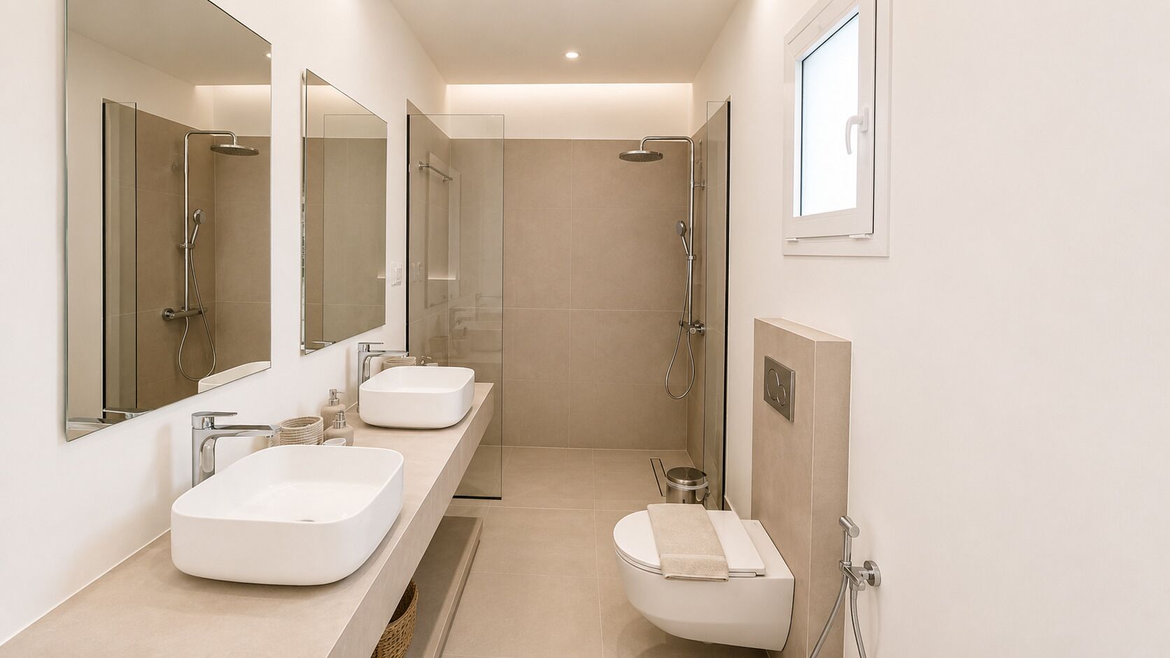 Junior Suite | Bilik Mandi | Pancuran mandi, hulu semburan mandi hujan, pengering rambut 