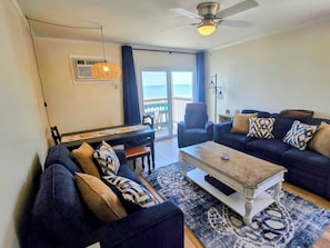 Smart TV - Oceanfront, Beachfront Condo 219 (North Topsail Beach)