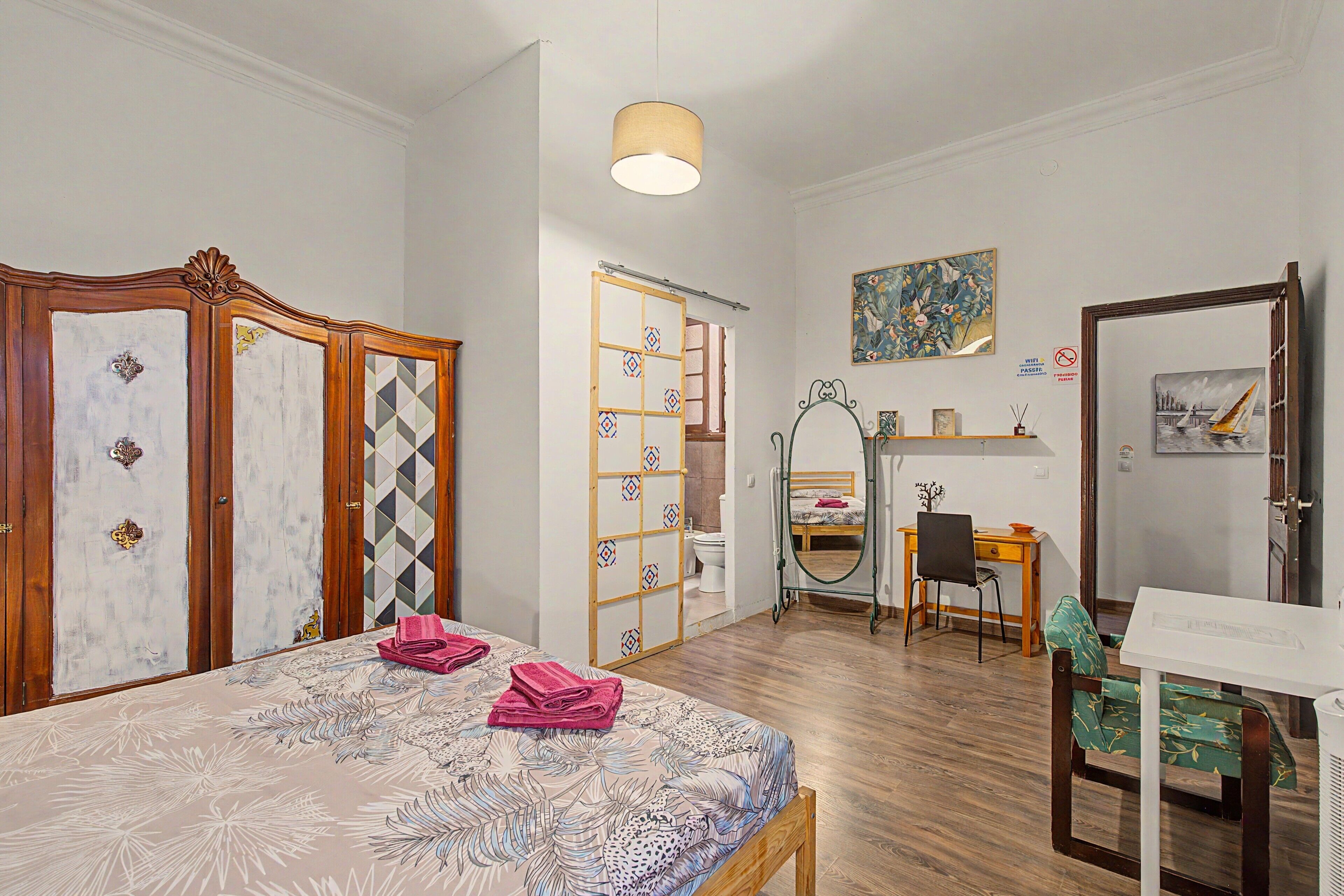 1 dormitorio, wifi, ropa de cama