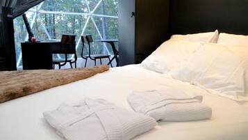 2 bedrooms, desk, WiFi, bed sheets