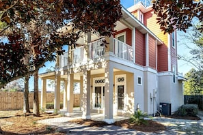 Exterior - Family-Friendly Beach Home with Playground & BBQ Patio near Panama City Beach Shoreline & Pier Park, Panama City Beach, Florida (Panama City Beach)