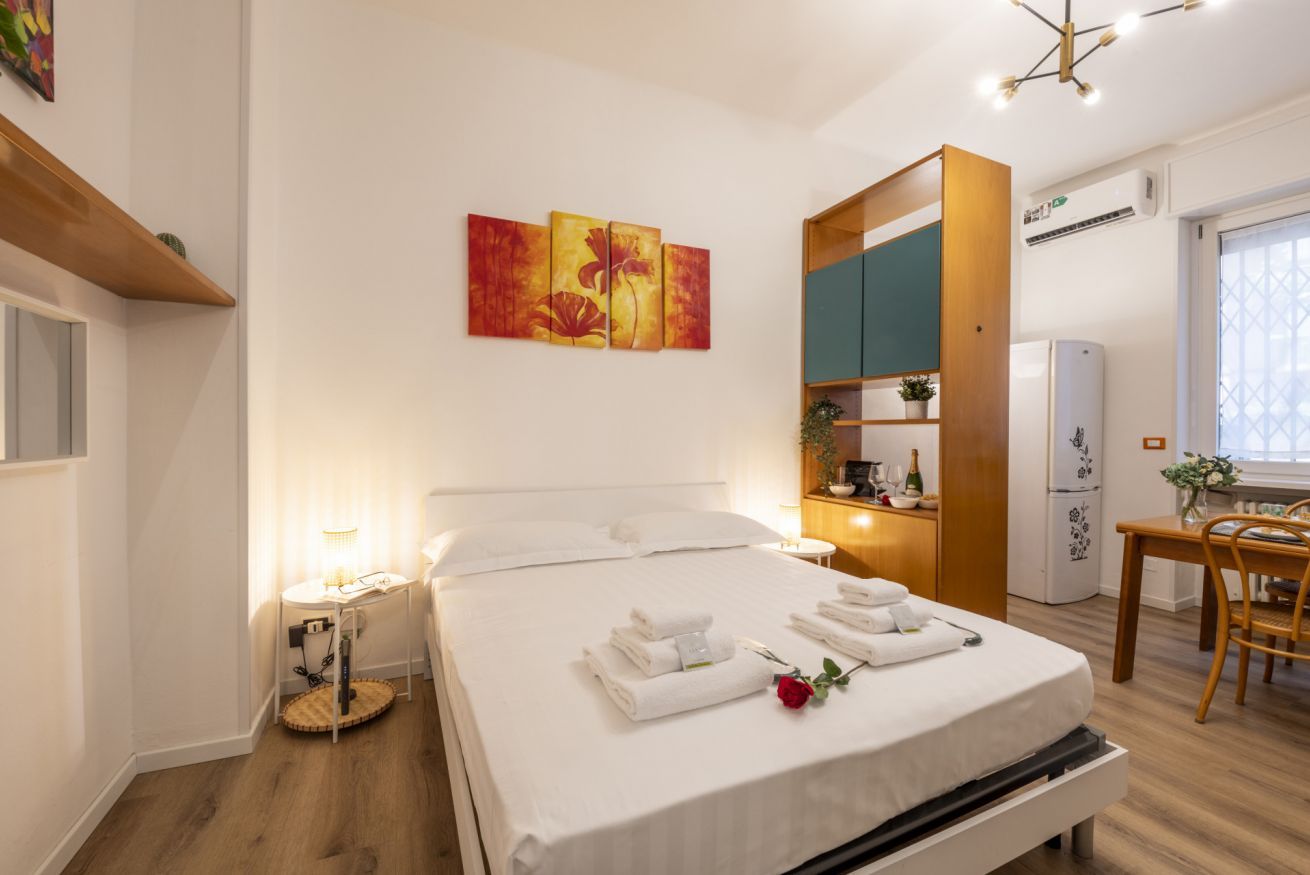 1 bedroom, iron/ironing board