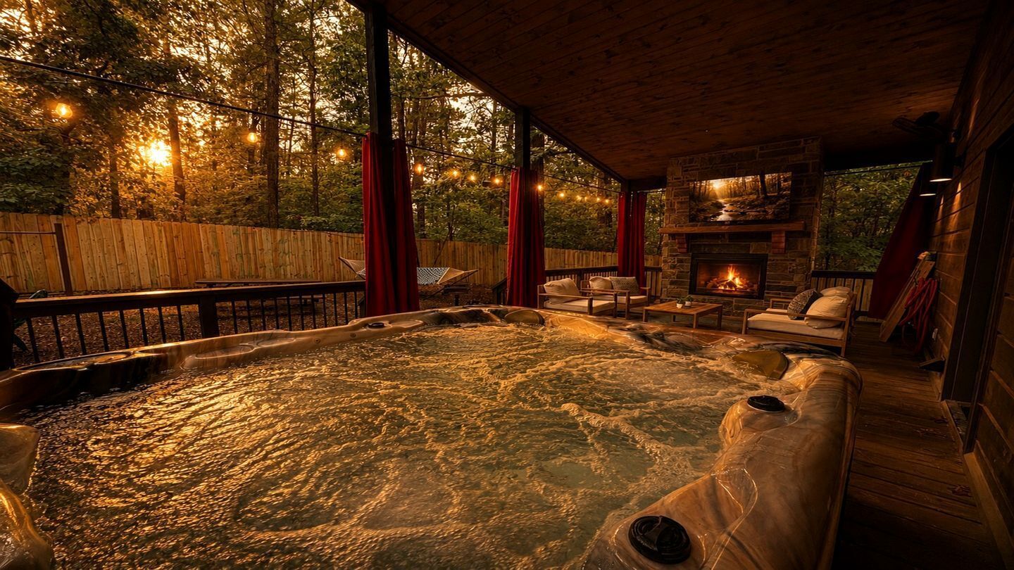 Bubbelpool utomhus