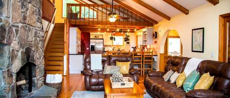 تلفزيون، مدفأة