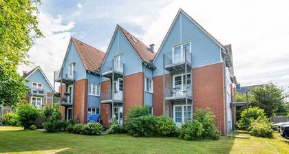 Apartment „Fiete Pellworm“ mit gemeinsamer Terrasse, Garten und WLAN
