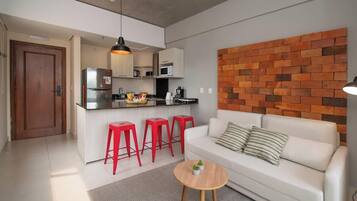 Apartamento, 1 habitación | Zona de estar