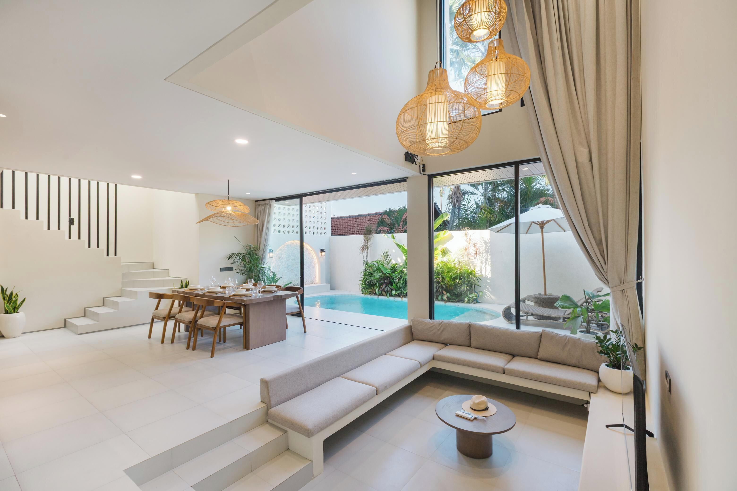 Villa – classic | Oppholdsrom | En 43-tommers LED-TV med digitale kanaler
