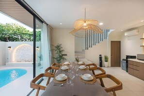Villa | Dining room - Casa Ecru Villa by Betterplace (Canggu)