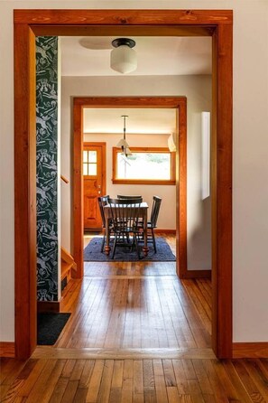 Dining - Cozy Dog-Friendly Retreat with Deck, Fire Pit & Starry Nights in Bloomville, New York (Bloomville)