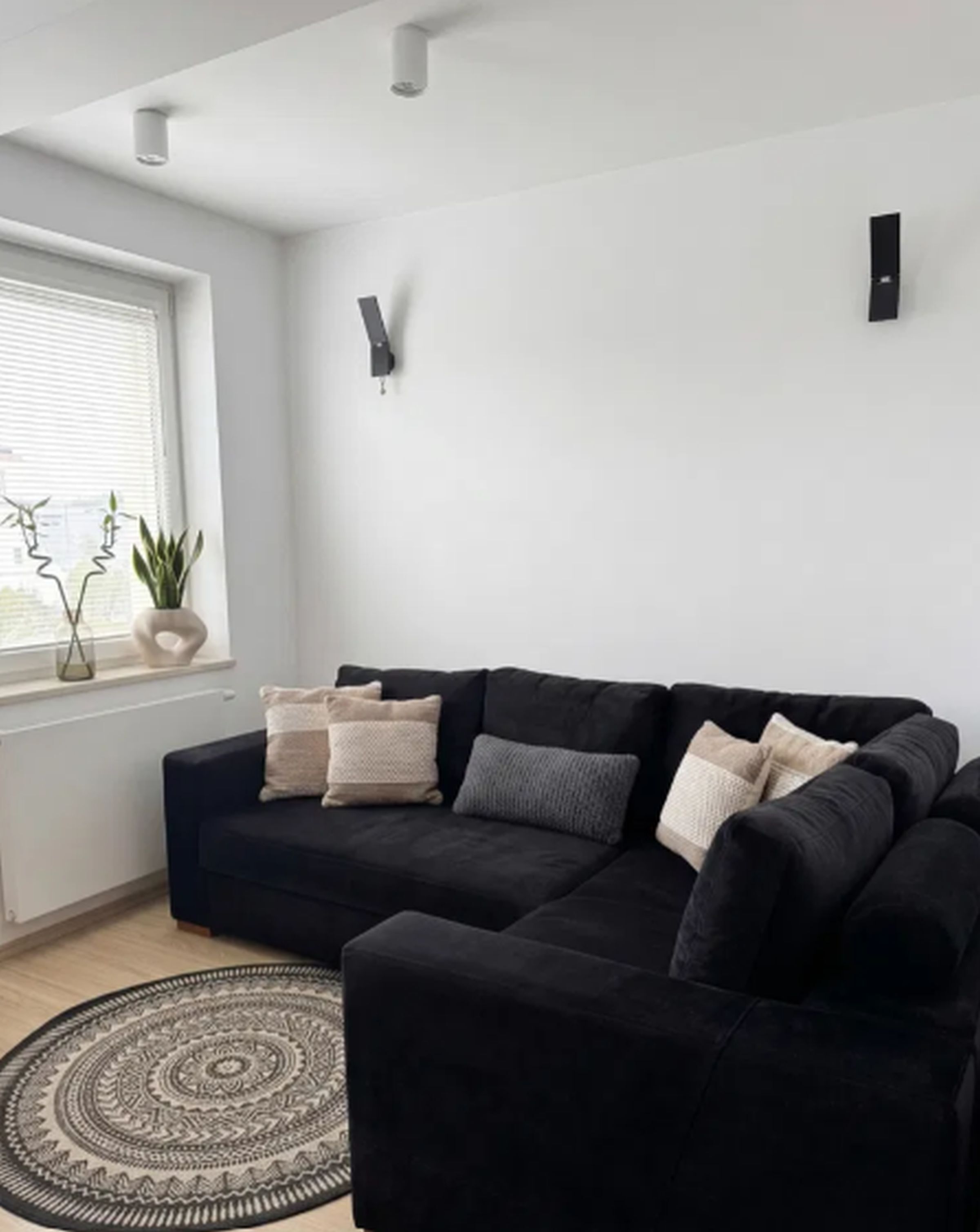 Deluxe Penthouse, City View | Living area