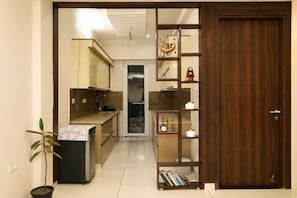 Fridge, dishwasher, cookware/dishes/utensils - Aarambh Hillside View (Dehradun)