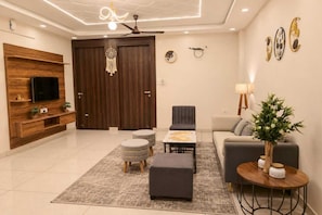 Apartment, 3 Bedrooms | Living area - Aarambh Hillside View (Dehradun)