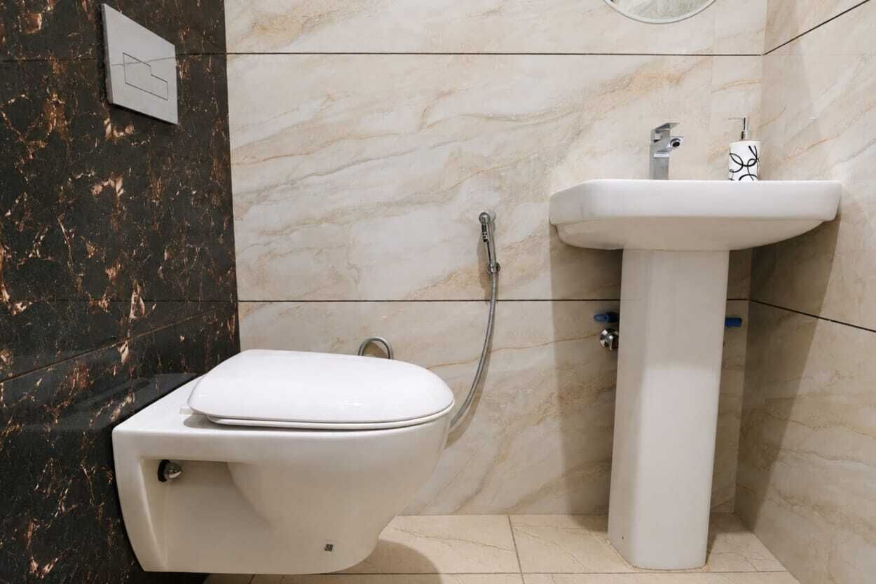 Towels, soap, toilet paper